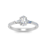 Load image into Gallery viewer, Delicate Antique Pave Oval Shaped Diamond Ring
