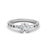 Load image into Gallery viewer, Delicate Antique Pave Oval Shaped Diamond Ring
