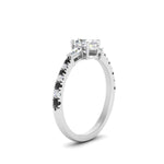 Load image into Gallery viewer, Delicate Antique Pave Oval Shaped Diamond Ring
