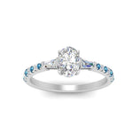Load image into Gallery viewer, Delicate Antique Pave Oval Shaped Diamond Ring
