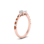 Load image into Gallery viewer, Delicate Antique Pave Oval Shaped Diamond Ring
