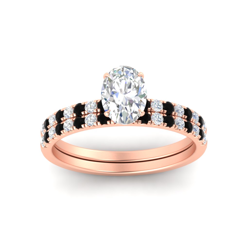 oval-shaped-french-pave-black-diamond-wedding-ring-set-in-rose-gold-FD11408OVGBLACKANGLE5-NL-RG?v=1763104286