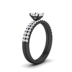 Load image into Gallery viewer, oval-shaped-french-pave-diamond-wedding-ring-set-in-black-gold-FD11408OVANGLE2-NL-BG_787dab73-1174-4f89-9057-d4573a7186ff?v=1763104441
