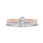 Load image into Gallery viewer, oval-shaped-french-pave-diamond-wedding-ring-set-in-rose-gold-FD11408OV-NL-RG?v=1763104285