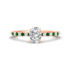 Load image into Gallery viewer, oval-shaped-french-pave-emerald-engagement-ring-in-rose-gold-FD11408OVRGEMGR-NL-RG_30492077-5502-4102-bac3-487c28d1f89e?v=1762849771