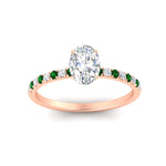 Load image into Gallery viewer, oval-shaped-french-pave-emerald-engagement-ring-in-rose-gold-FD11408OVRGEMGRANGLE5-NL-RG_742c864c-2dda-4c62-a433-b63f4c5a046e?v=1762849772
