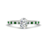 Load image into Gallery viewer, oval-shaped-french-pave-emerald-engagement-ring-in-white-gold-FD11408OVRGEMGR-NL-WG_3e2fcd01-3322-47f1-a493-6a55fd2763e1?v=1762849771
