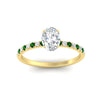 Load image into Gallery viewer, oval-shaped-french-pave-emerald-engagement-ring-in-yellow-gold-FD11408OVRGEMGRANGLE5-NL-YG_962785ad-b1eb-47d0-8a75-6da2e0a04eef?v=1762849771
