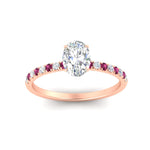 Load image into Gallery viewer, oval-shaped-french-pave-pink-sapphire-engagement-ring-in-rose-gold-FD11408OVRGSADRPIANGLE5-NL-RG_0570aca7-d648-4501-a763-9288c3c7579e?v=1762849771
