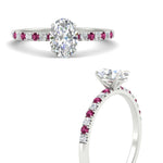 Load image into Gallery viewer, oval-shaped-french-pave-pink-sapphire-engagement-ring-in-white-gold-FD11408OVRGSADRPIANGLE3-NL-WG_3b03dd3d-f384-44b3-a72b-5d6693e3cbe8?v=1762849771
