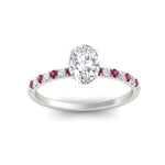 Load image into Gallery viewer, oval-shaped-french-pave-pink-sapphire-engagement-ring-in-white-gold-FD11408OVRGSADRPIANGLE5-NL-WG_ae0ef0a0-36a1-4cba-8d89-0d66669c1803?v=1762849771
