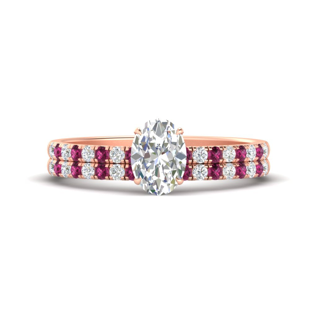 oval-shaped-french-pave-pink-sapphire-wedding-ring-set-in-rose-gold-FD11408OVGSADRPI-NL-RG?v=1763104285