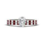 Load image into Gallery viewer, oval-shaped-french-pave-ruby-wedding-ring-set-in-white-gold-FD11408OVGRUDR-NL-WG_07906239-9155-43df-ac7d-39ec3a03547d?v=1763104442
