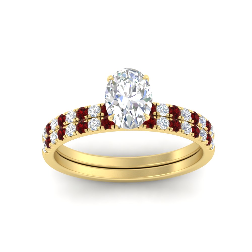 oval-shaped-french-pave-ruby-wedding-ring-set-in-yellow-gold-FD11408OVGRUDRANGLE5-NL-YG?v=1763104286