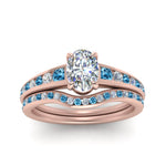 Load image into Gallery viewer, oval-shaped-graduated-channel-diamond-wedding-set-with-blue-topaz-in-FD122866OVGICBLTO-NL-RG
