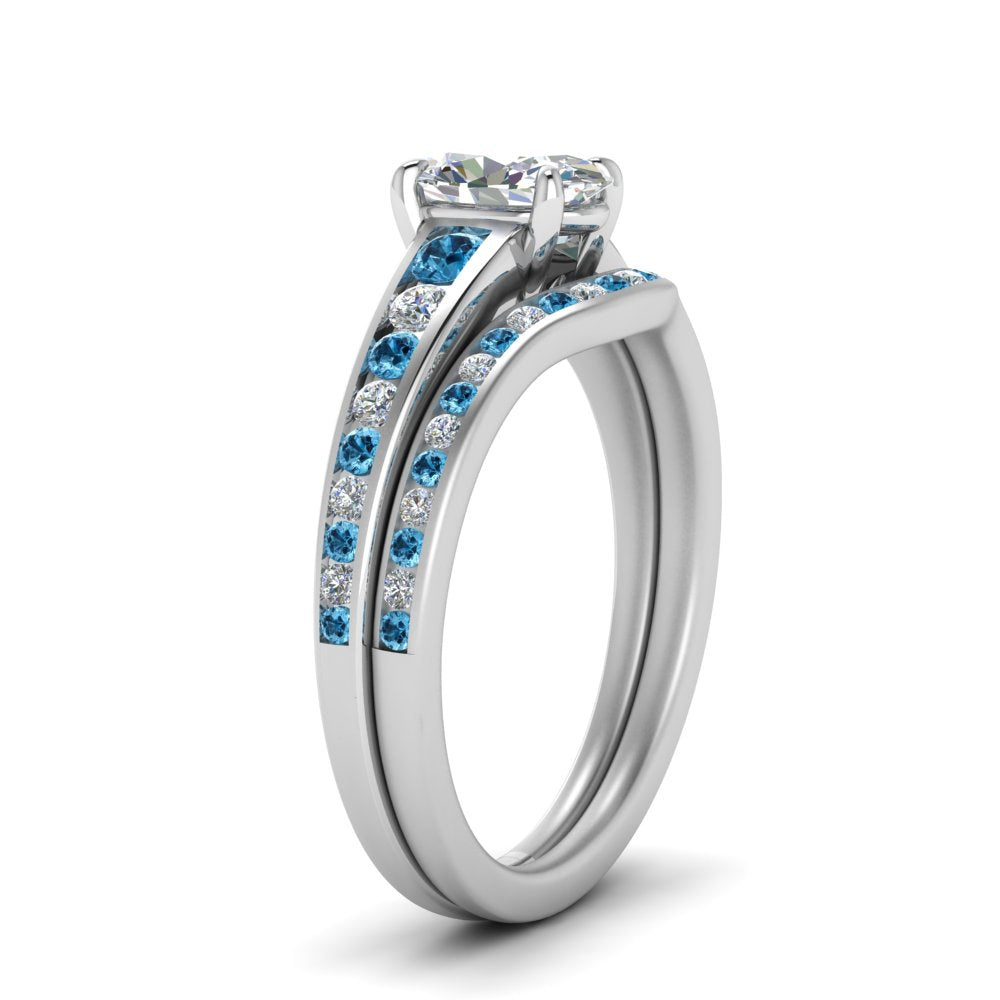 oval-shaped-graduated-channel-diamond-wedding-set-with-blue-topaz-in-FD122866OVGICBLTO-NL-WG