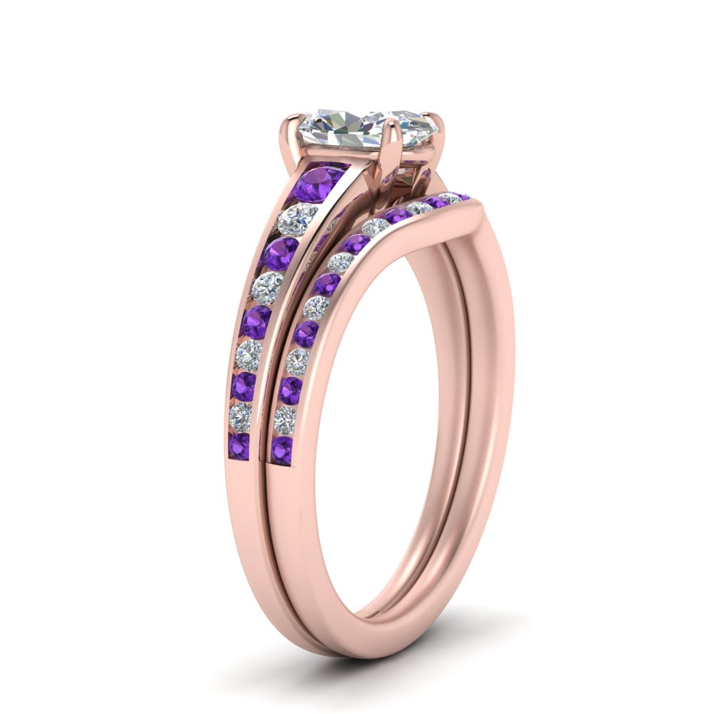 oval-shaped-graduated-channel-diamond-wedding-set-with-purple-topaz-in-FD122866OVGVITO-NL-RG