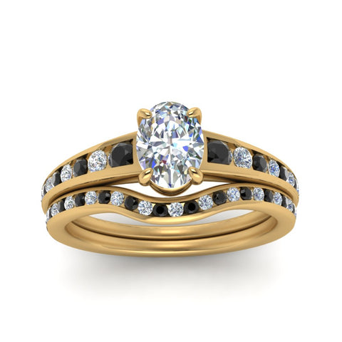 oval-shaped-graduated-channel-wedding-set-with-black-diamond-in-FD122866OVGBLACK-NL-YG