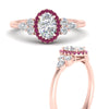 Load image into Gallery viewer, oval-shaped-halo-cluster-accent-pink-sapphire-engagement-ring-in-rose-gold-FD10512OVRGSADRPIANGLE3-NL-RG_ea7abcb9-c9ed-46c0-a203-c4a6c428c97e.jpg?v=1770117370