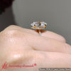 Load image into Gallery viewer, oval-shaped-hidden-halo-diamond-engagement-ring-in-yellow-gold-FD10801OVR-1