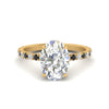 Load image into Gallery viewer, oval-shaped-hidden-halo-diamond-engagement-ring-with-black-diamond-in-yellow-gold-FD10801OVRGBLACK-NL-YG