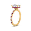 Load image into Gallery viewer, oval-shaped-hidden-halo-diamond-engagement-ring-with-pink-sapphire-in-yellow-gold-FD10801OVRGSADRPIANGLE2-NL-YG