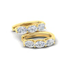 Load image into Gallery viewer, oval-shaped-huggie-hoops-3-stone-earrings-in-yellow-gold-fdear11727angle5-nl-yg_ed15595c-e278-4777-be6c-70aabfe157eb.jpg?v=1776316096