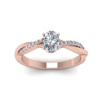 Load image into Gallery viewer, oval-shaped-infinity-twist-diamond-engagement-ring-in-rose-gold-FD8253OVRHAND-NL-RG
