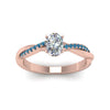 Load image into Gallery viewer, oval-shaped-infinity-twist-diamond-engagement-ring-with-ice-blue-topaz-in-14K-rose-gold-FD8253OVRGICBLTO-NL-RG