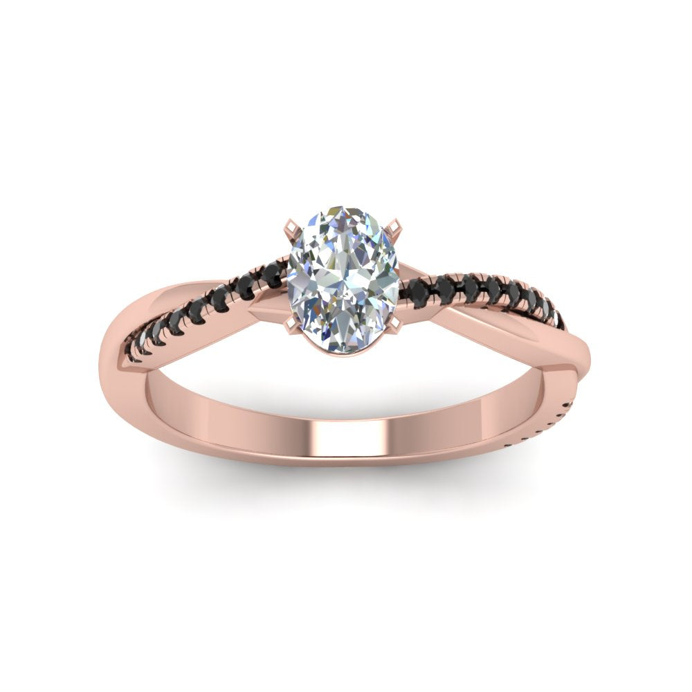 oval-shaped-infinity-twist-engagement-ring-with-black-diamond-in-14K-rose-gold-FD8253OVRGBLACK-NL-RG