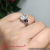 Load image into Gallery viewer, Oval Shaped Marquise Accent Vine Leaf Bridal Set