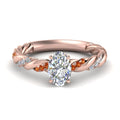 Thumbnail 38 - oval-shaped-orange-sapphire-twisted-vine-engagement-ring-in-rose-gold-FD9127OVRGSAOR-NL-RG