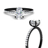 Load image into Gallery viewer, oval-shaped-pave-underhalo-engagement-ring-in-black-gold-FDENR11490OVRANGLE3-NL-BG.jpg?v=1761729751