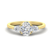oval-shaped-pear-accent-cathedral-lab-diamond-ring-in-yellow-gold-fdenr9210ovrsleep-nl-yg