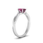 Load image into Gallery viewer, oval-shaped-pink-sapphire-engagement-ring-in-white-gold-FD8253OVRGSADRPI-NL-WG-GS.jpg
