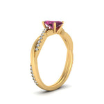 Load image into Gallery viewer, oval-shaped-pink-sapphire-engagement-ring-in-yellow-gold-FD8253OVRGSADRPI-NL-YG-GS.jpg
