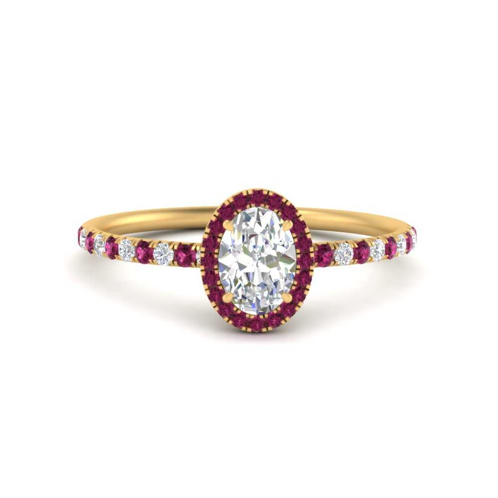 oval-shaped-pink-sapphire-halo-petite-engagement-ring-in-yellow-gold-FD8523OVRGSADRPIANGLE3-NL-YG