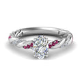 Thumbnail 8 - oval-shaped-pink-sapphire-twisted-vine-engagement-ring-in-white-gold-FD9127OVRGSADRPI-NL-WG