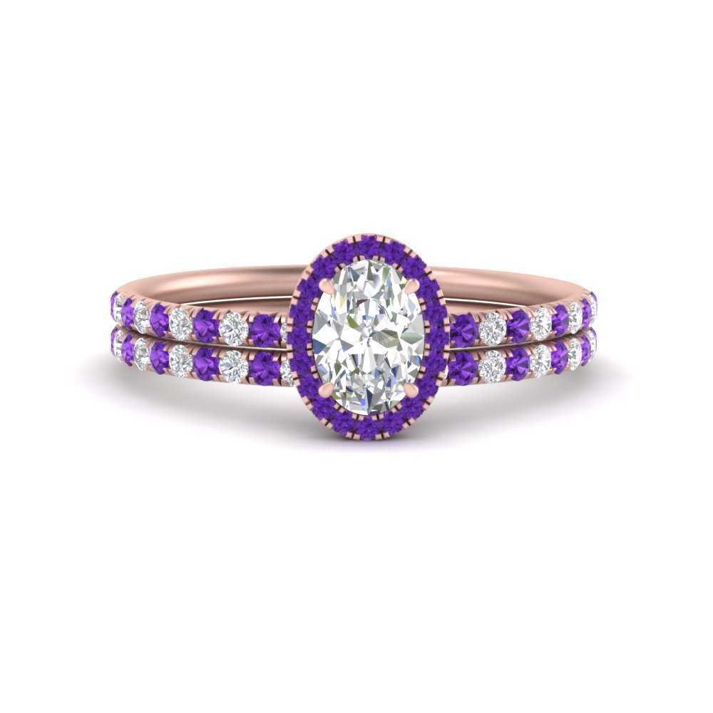 oval-shaped-purple-topaz-halo-wedding-ring-set-in-rose-gold-FD8523OVGVITO-NL-RG