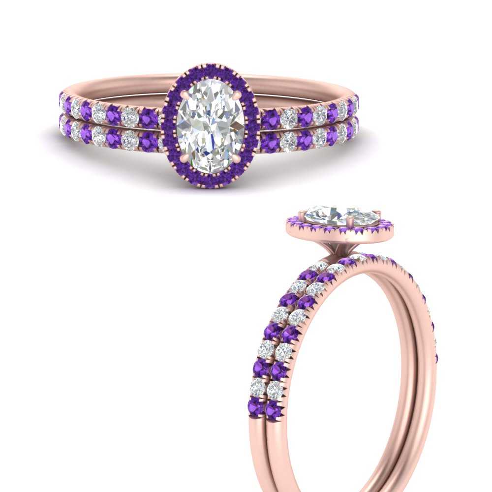 oval-shaped-purple-topaz-halo-wedding-ring-set-in-rose-gold-FD8523OVGVITO-NL-RG