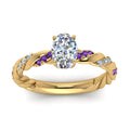 Thumbnail 81 - oval-shaped-purple-topaz-twisted-vine-engagement-ring-in-yellow-gold-FD9127OVRGVITOANGLE5-NL-YG
