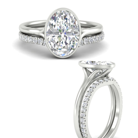 oval-shaped-real-diamond-ring-set-for-women-in-platinum-FD11229OVANGLE3-NL-WG