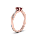 Load image into Gallery viewer, oval-shaped-ruby-engagement-ring-in-rose-gold-FD8253OVRGRUDR-NL-RG-GS.jpg
