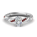 Thumbnail 20 - oval-shaped-ruby-twisted-vine-engagement-ring-in-white-gold-FD9127OVRGRUDR-NL-WG