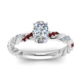 Thumbnail 21 - oval-shaped-ruby-twisted-vine-engagement-ring-in-white-gold-FD9127OVRGRUDRANGLE5-NL-WG