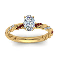 Thumbnail 75 - oval-shaped-ruby-twisted-vine-engagement-ring-in-yellow-gold-FD9127OVRGRUDRANGLE5-NL-YG