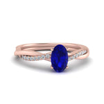 Load image into Gallery viewer, oval-shaped-sapphire-engagement-ring-in-rose-gold-FD8253OVRGSABL-NL-RG-GS.jpg
