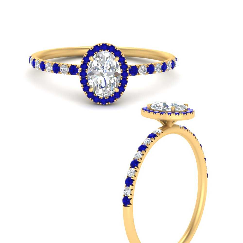 oval-shaped-sapphire-halo-petite-engagement-ring-in-yellow-gold-FD8523OVRGSABLANGLE3-NL-YG