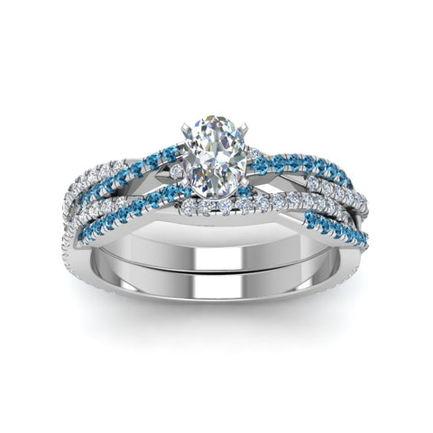 oval-shaped-simple-diamond-twisted-vine-bridal-ring-sets-with-ice-blue-topaz-in-950-Platinum-FD8233OVGICBLTO-NL-WG