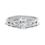 Load image into Gallery viewer, oval-shaped-single-prong-marquise-diamond-engagement-ring-and-band-in-FD9939OV-NL-WG
